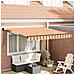 Tenda da Sole Giallo e Arancione 350 x 250 x 165 cm Poliestere - Foto miniatura 2