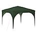 Tenda per feste a pop-up 290 x 290 x 245 cm Verde - Foto miniatura 1