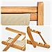 Sedia da spiaggia Beige Legno di teak solido - Foto miniatura 6