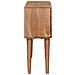 Tavolino fatto a mano Marrone Teak 100 x 30 x 75 cm - Foto miniatura 6