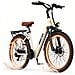 Bicicletta Elettrica 24 Pollici SU7 Batteria 36V 13Ah Shimano 7 Velocità 250W 25KM /H Autononomia 30-60km E-Bike Beige - Foto miniatura 1