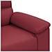 Divano a 2 posti Rosso Vino 180x81x84 cm in Similpelle - Foto miniatura 7