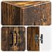 Set di armadi 2 pcs Rovere Fumo Legno ingegnerizzato - Foto miniatura 7