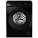 GD 410B9B-S lavatrice Caricamento frontale 10 kg 1400 Giri /min Nero - Foto miniatura 1