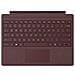 Surface Pro Signature Type Cover tastiera con retroilluminazione a LED rivestita in Alcantara color Bordeaux - Foto miniatura 1