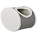 Cuccia Per Gatto 42x29x28 Cm Crema E Grigio 49921 - Foto miniatura 1