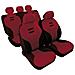 Set Fodere Kynox Nero+bordo Coordinate, In Microfi - Foto miniatura 3