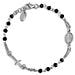 Bracciale In Argento 925 - Collezione Rosari - Colore Rodio - Misura Unica Bracciale Rosario - Foto miniatura 2