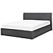 Letto In Tessuto Grigio Con Contenitore 160x200cm Orbey - Foto miniatura 29