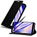 Custodia Compatibile Con Meizu 15 In Nero Di Notte - Coperchio Protettiva Con Chiusura Magnetica, Funzione Stand E Tasca Per Le Carte - Foto miniatura 7