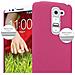 Custodia Compatibile Con Lg G2 Mini In Frosty Rosa - Hard Case Coperchio Protettivo In Frosted Look Contro I Graffi E Gli Urti - Foto miniatura 5