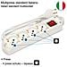 Multipresa Con Interruttore Luminoso, 4 Prese Bivalenti 16a, Cavo 1,5m - Foto miniatura 2