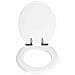 Wenko Il Migliore Idea Seduta Wc Urbino Bianco, Facile Chiudere, Mdf - Foto miniatura 4