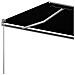 Tenda da Sole Autoportante Automatica 600x300 cm Antracite - Foto miniatura 8