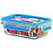 Contenitore rettangolare vetro clip & close 17x12x6cm 0,50lt. - Foto miniatura 1