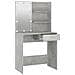 Toeletta Con Led Grigio Cemento 74,5x40x141 Cm - Foto miniatura 8