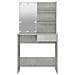 Toeletta Con Led Grigio Cemento 74,5x40x141 Cm - Foto miniatura 9
