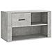 Scarpiera Grigio Cemento 80x35x45 Cm In Legno Multistrato - Foto miniatura 2