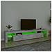 Mobile Porta TV con Luci LED Grigio Cemento 215x36,5x40 cm - Foto miniatura 7