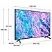 TV LED Ultra HD 4K 55" UE55CU7190UXZT Smart TV Tizen 2023 Nero - Foto miniatura 6