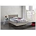 Letto Matrimoniale Aurelia, Letto Contenitore Con Rivestimento In Ecopelle, 100% Made In Italy, Apertura Frontale, Con Materasso Cm 140x190 Incluso, Tortora - Foto miniatura 1