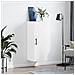 Mobile A Parete Bianco 34,5x34x90 Cm - Foto miniatura 3