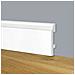 80ml Bancale Di Battiscopa Zoccolino Bianco Mod. Corinzio 95x15x2000mm In Polimeri - Polistrutturato - Foto miniatura 1