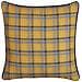 Set Di 2 Cuscini Dicentra 45 X 45 Cm Giallo Trama A Scacchi - Foto miniatura 5