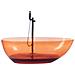 Vasca Da Bagno Freestanding Blancarena 170 X 78 Cm Rosso Chiaro - Foto miniatura 7