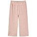 Pantaloni Per Bambini In Velluto A Coste Rosa Chiaro 92 - Foto miniatura 1