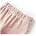 Pantaloni Per Bambini In Velluto A Coste Rosa Chiaro 92 - Foto miniatura 3