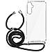 Cover Per Samsung Galaxy A05s Silicone Angoli Bumper Cordino 70 Cm - Foto miniatura 1