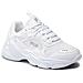 Collene Leisure Trainers White Sneakers Sintetico E Tessile Scarpe Donna Bianco Eu 40, Ffw0045.10004 - Foto miniatura 1
