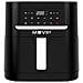Friggitrice Ad Aria Calda 7 Litri 1800w Touch Screen - 10 Programmi Di Cottura - Colore Nero - Foto miniatura 1