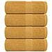 Asciugamani Ospiti 4 Pz Oro 30x50 Cm 360 G/m 100% Cotone - Foto miniatura 1