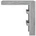 Bancone Da Muro Grigio Sonoma 102x45x103,5 Cm Legno Multistrato - Foto miniatura 2