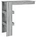 Bancone Da Muro Grigio Sonoma 102x45x103,5 Cm Legno Multistrato - Foto miniatura 4