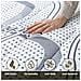 Materasso Singolo 70x200 Cm A Media Rigidita' | Altezza 20 Cm | Tessuto Anallergico E Traspirante | Proprieta' Ortopediche E Automodellanti | Prodotto In Italia - Foto miniatura 10