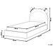 Letto Per Bambini Orsacchiotto Velluto Mailles 90 X 200 Cm Blu - Foto miniatura 8