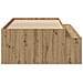 Letto Contenitore Quercia Artigianale 80x200 cm - Foto miniatura 7