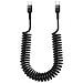 Cavo A Spirale Usb Type-c A Type-c Da 1.5m - Ricarica Rapida 5a, Compatibile Con Huawei, Apple, Android - Foto miniatura 1