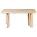 Tavolo Da Pranzo Barroy Effetto Travertino 180 Cm 90 Cm - Foto miniatura 3
