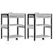 Mobiletti da Notte 2 pcs Grigio sonoma 41 x 31 x 51 cm - Foto miniatura 1