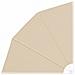 Schermo di Privacy per Balcone Beige 210 x 210 cm Tessuto - Foto miniatura 1