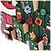 Calendario Avvento Babbo Natale Con Albero In Legno 24 Cassetti E Decorazioni - Foto miniatura 2
