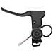 Manopola Del Freno Sinistro Scooter 4 Pro Max Originale Con Campanello, Nero - Foto miniatura 1