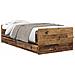 Struttura del letto Legno vecchio 90 x 200 cm Pino massello - Foto miniatura 3