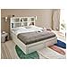 Letto Con Cassetti Contenitori Tarare 180 X 200 Cm Bianco - Foto miniatura 1