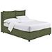 Diamante - Letto Piazza E Mezza Sfoderabile, Verde - Foto miniatura 1