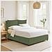 Diamante - Letto Piazza E Mezza Sfoderabile, Verde - Foto miniatura 2